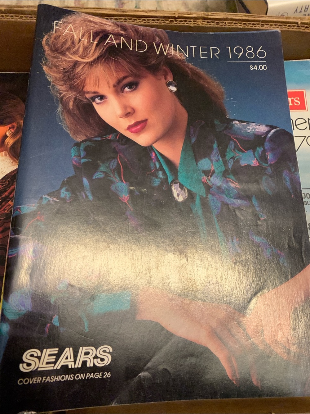 Sears Teal and Purple Fashion Cover